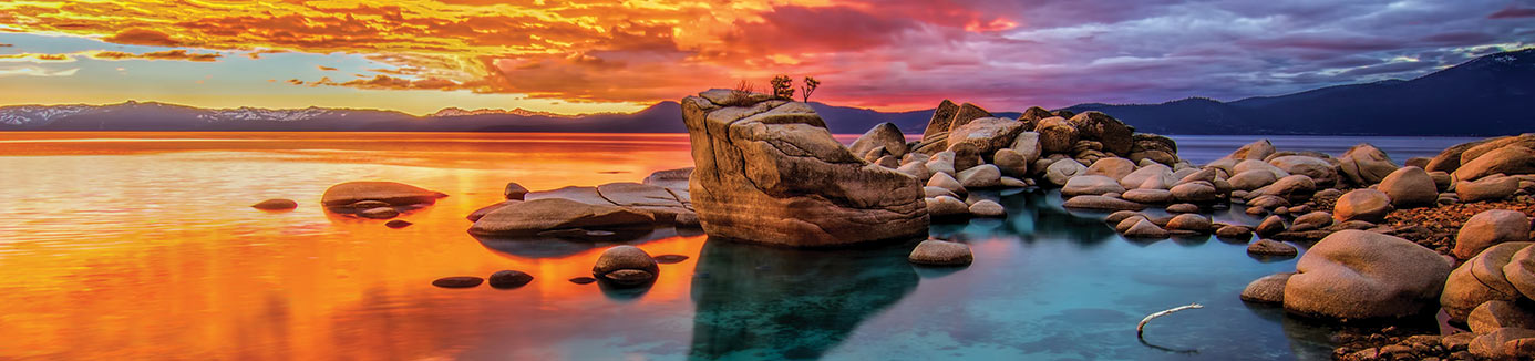 Lake Tahoe sunset