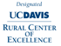 UC Davis Rural Center of Excellence logo