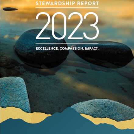 Stewardship report cover