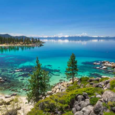 Lake Tahoe on a sunny day