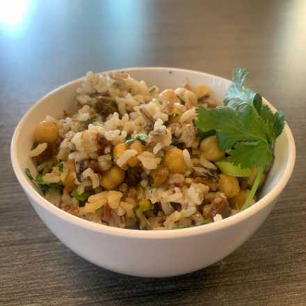 Moroccan Forbidden Rice Salad