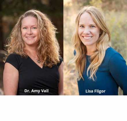 Dr. Amy Vail and Lia Fligor