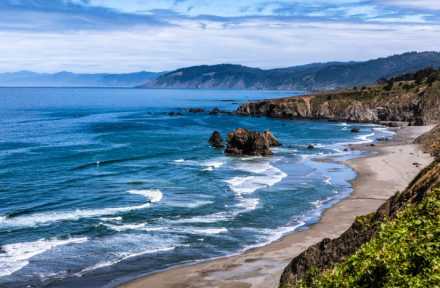 California coast line