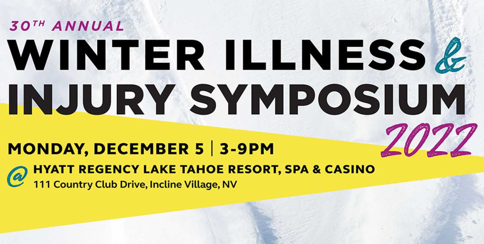 Winter Illness & Injury Symposium banner