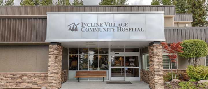 entrance of Incline Village Community Hospital