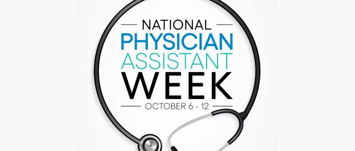 National Physician Assistant Week with Stethoscope