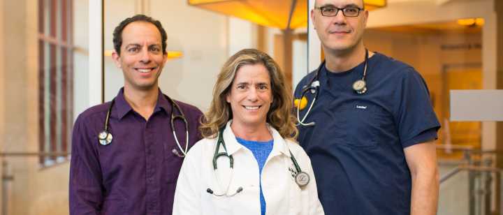 Dr. Celia Sutton-Pado. Dr. Oleg Vayner, and Dr. Joshua Scholnick