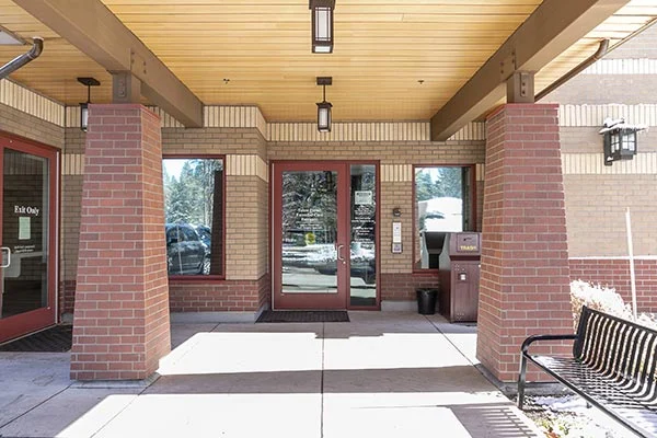 Entrance to Long Term Care Center at Tahoe Forest Hospital