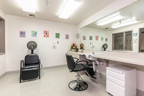 Beauty salon at Tahoe Forest Hospital Long Term Care