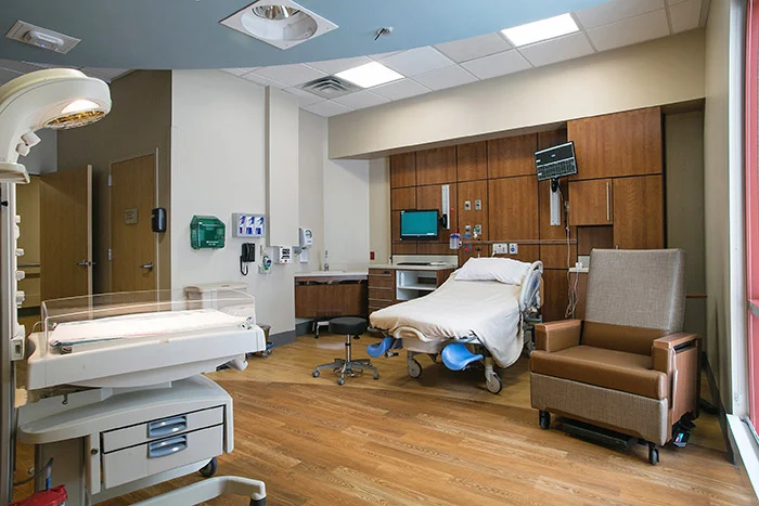 Delivery room at the Joseph Family Center Delivery room at the Joseph Family Center