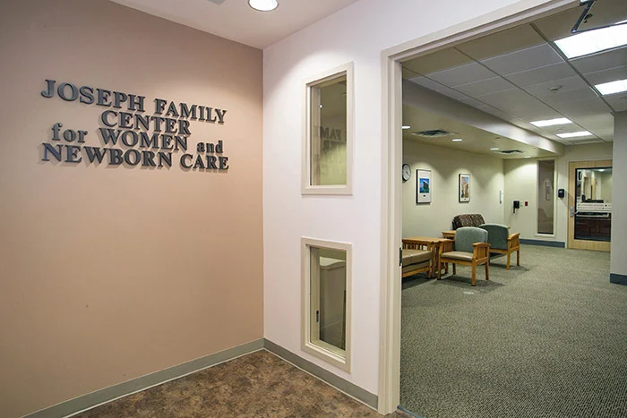 Entrance to the Joseph Family Center Entrance to the Joseph Family Center