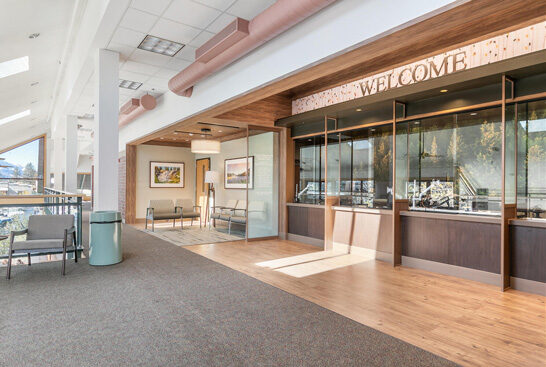 Front of Primary Care Clinic on 2nd Floor of Medical Office Building