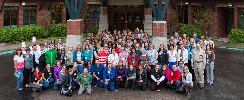 5-star-crop Huge group of Tahoe Forest Hospital staff in front of hospital
