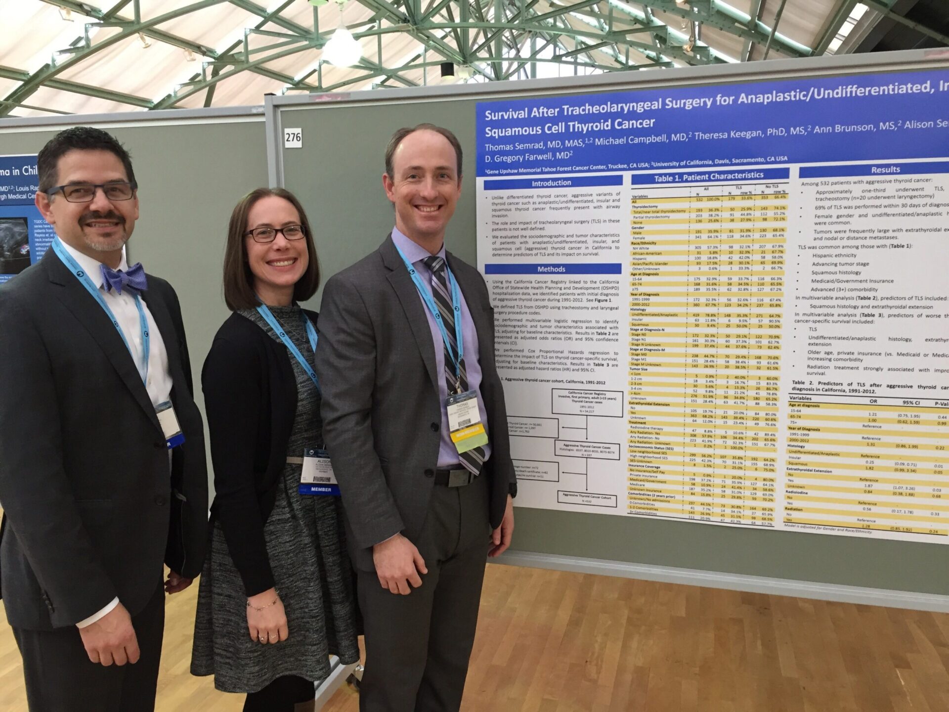 Dr. Thomas Semrad Presents Important Research