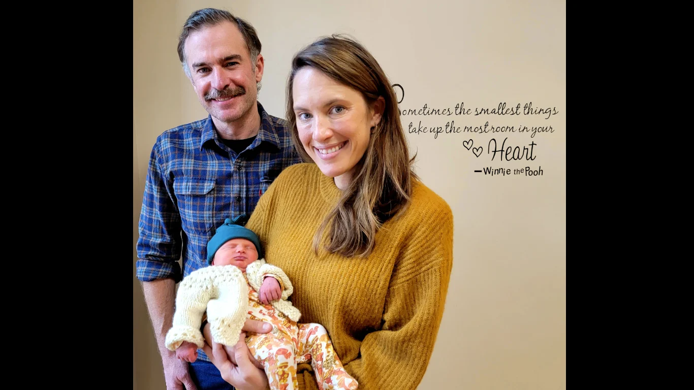 First-Baby-of-TFH-2022 First Baby of 2022 with parents