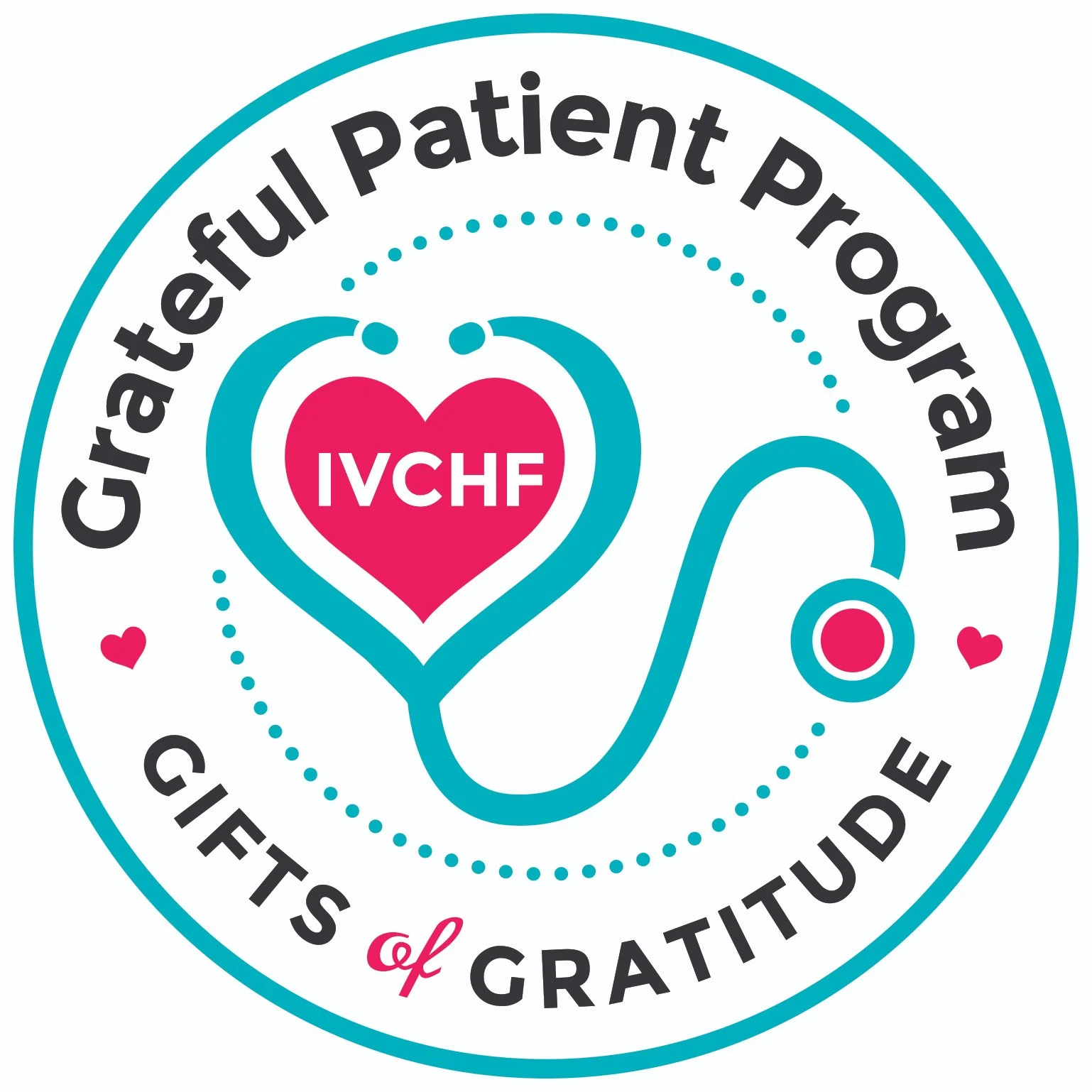 IVCHF_GratefulPatient_Logo_Circle_FINAL_0 grateful patient logo stethoscope in shape of heart