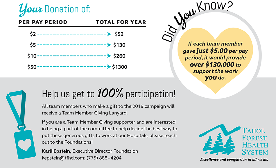 Help us get to 100% participation with your donation! Help us get to 100% participation with your donation!
