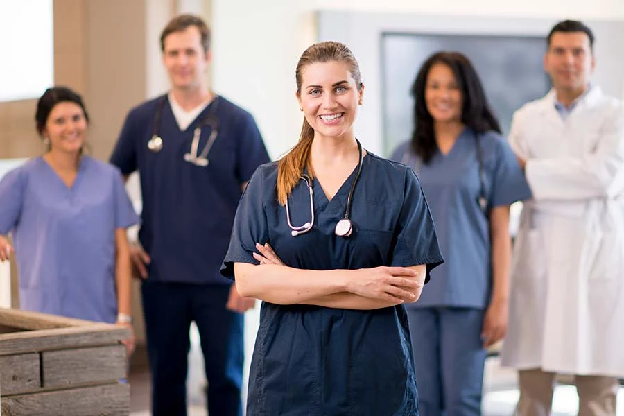 medical-staff-469112890 Tahoe Forest Health System Sign-on bonus offered to all new full-time employees