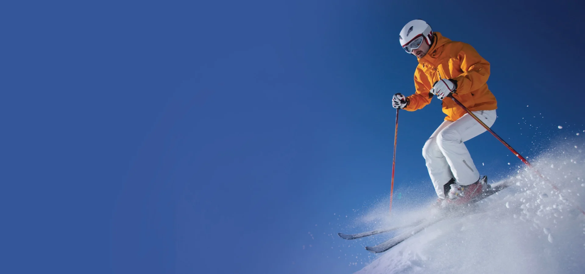 skier_0_0 Skier shredding on a bluebird powder day