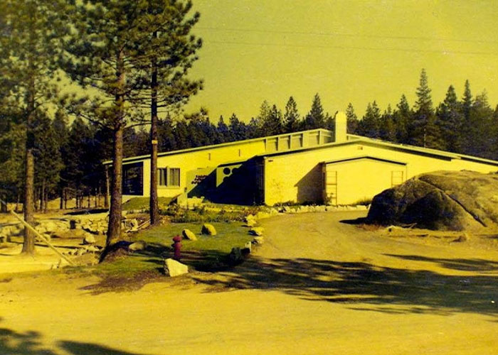 historic first building of Tahoe Forest Hospital