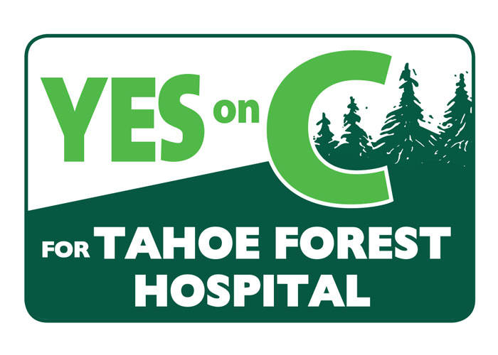 'Yes on C' poster