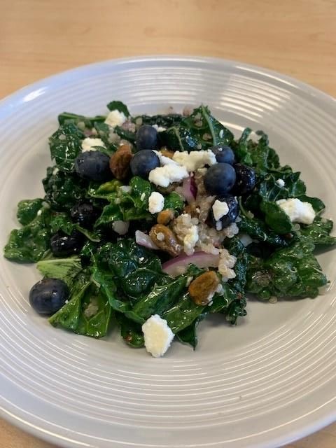 Quinoa-Kale-Salad-with-Blueberries-Feta-Lemon-Vinaigrette_1 quinoa kale salad with blueberries
