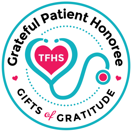 TFHS_GratefulPatientHonoree_Logo_Circle_1 A grateful patient honoree - TFHS - gifts of gratitude