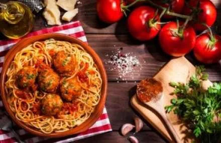 meatball spaghetti and meatballs