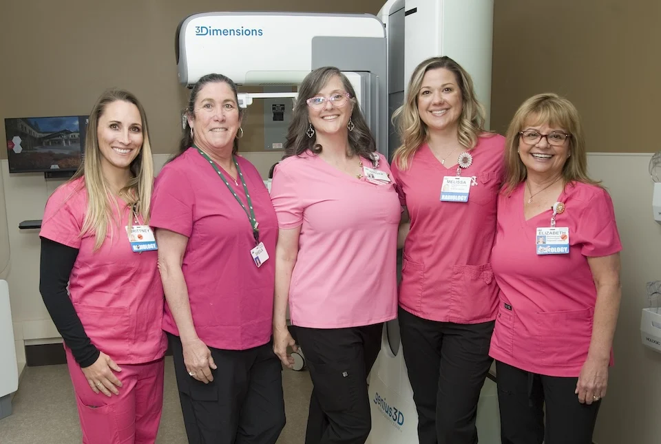 IVCH Mammo Techs in pink