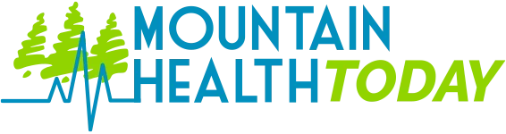 MHT-logo mountain health today logo with green trees