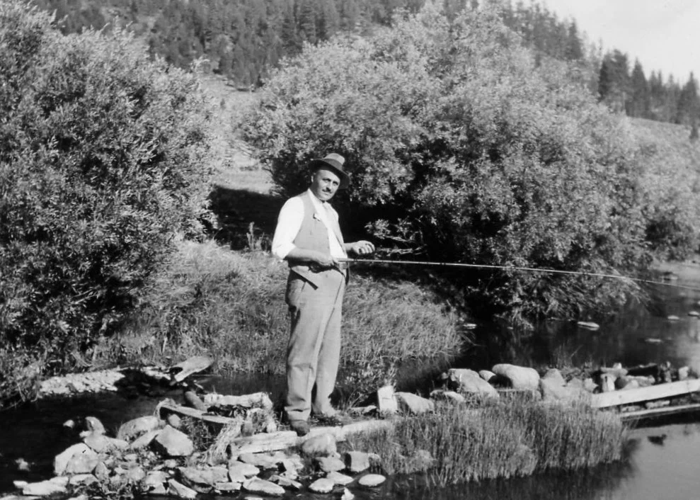 Richard Joseph fishing
