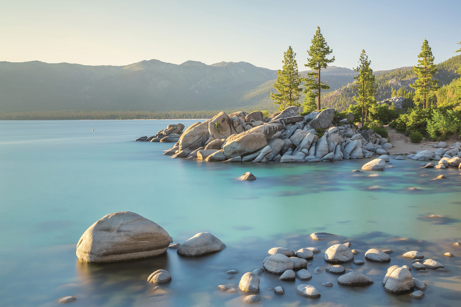 Lake Tahoe Lake tahoe east shore boulders