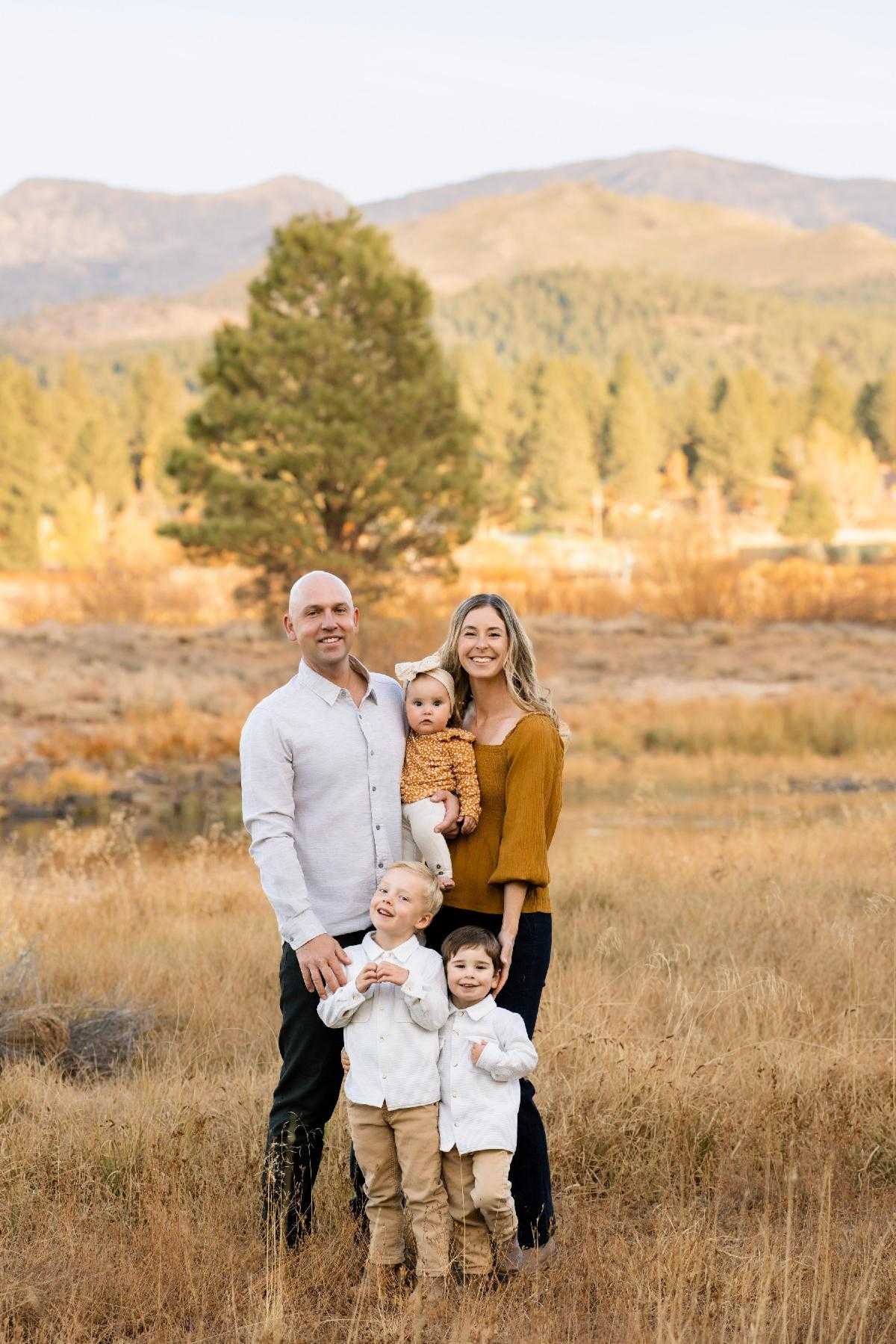 Hagen_Family Dr. Hagen and family in meadow