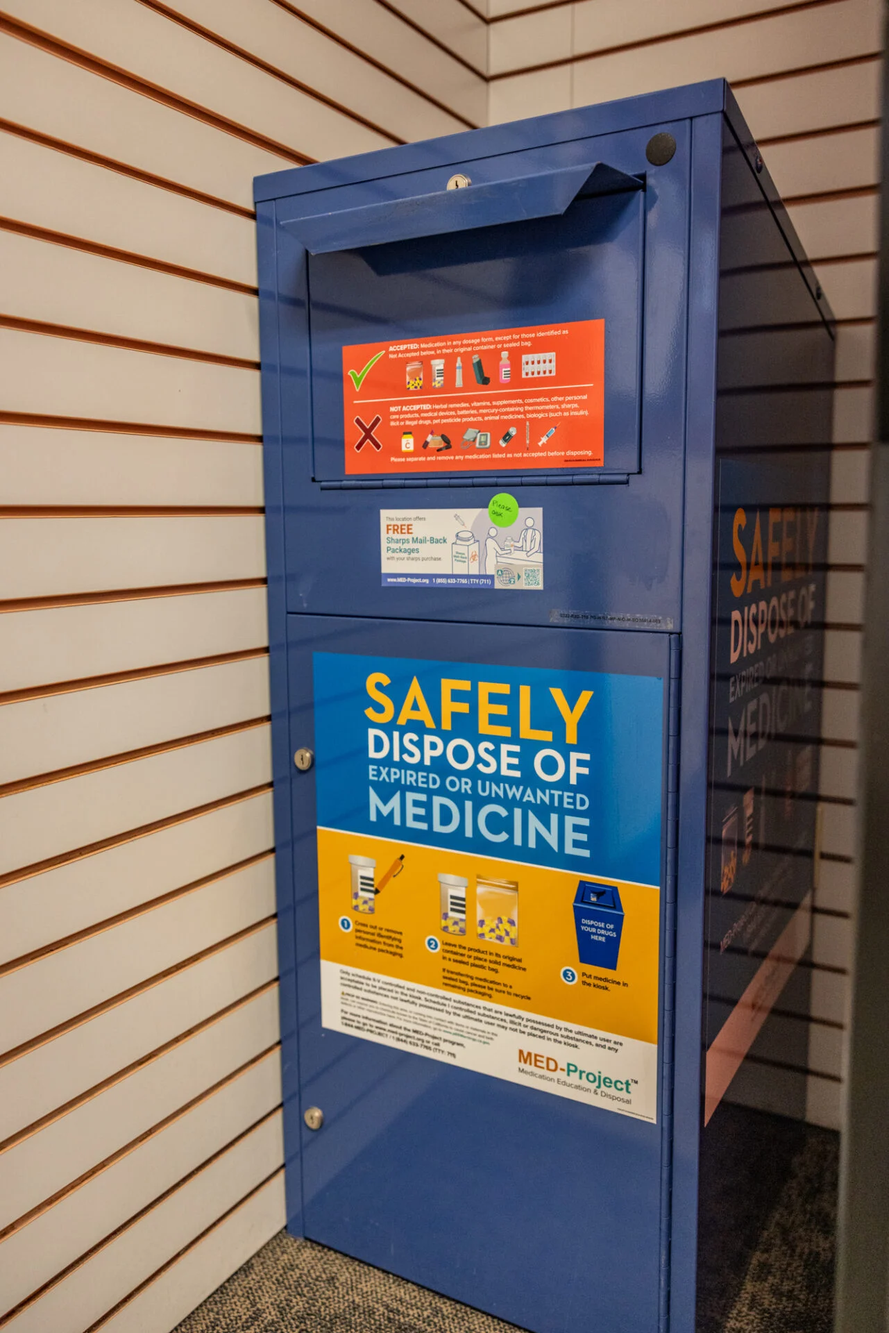 Medication Takeback kiosk