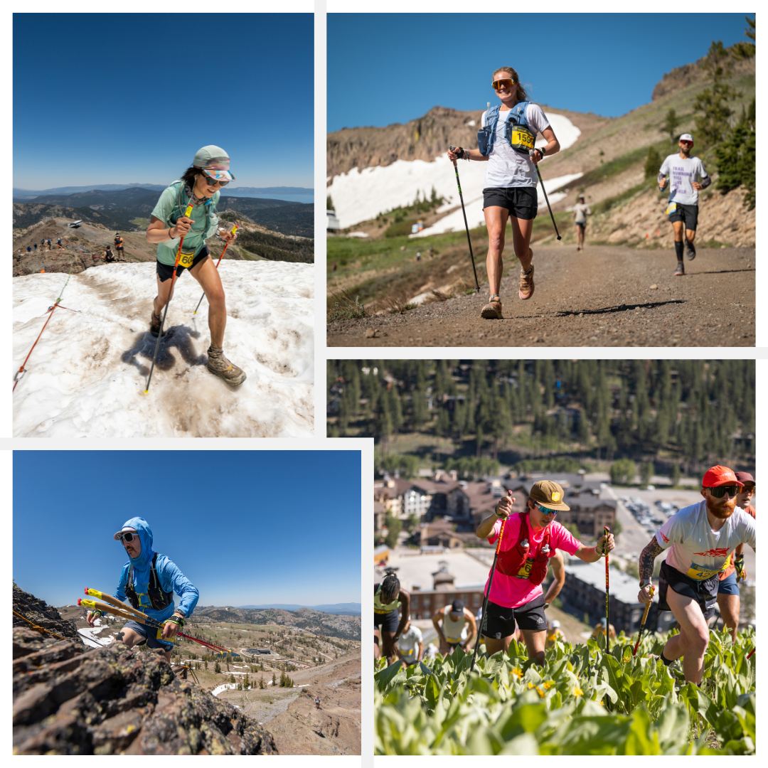 brokenarrowrace collage of runners in the broken arrow race