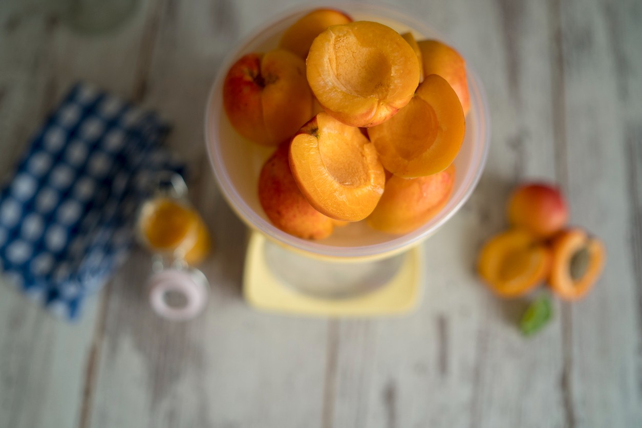 apricots halved