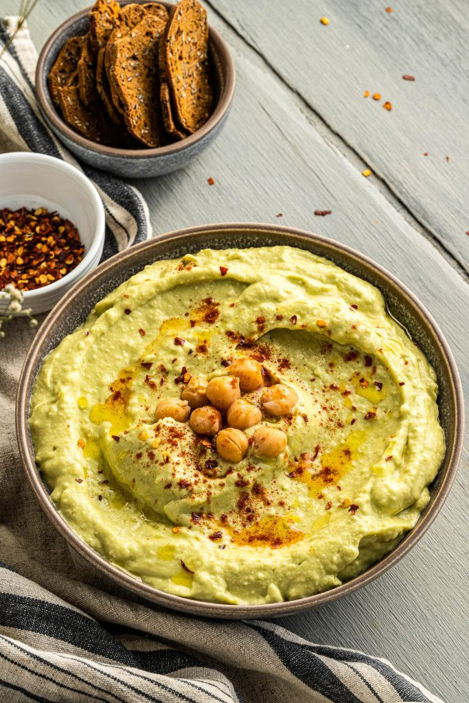 avocado hummus dip