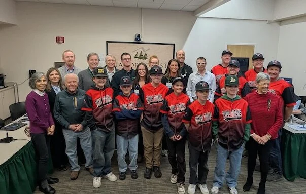 Tahoe Titans Tahoe Titans team with TFHS Board of Directors