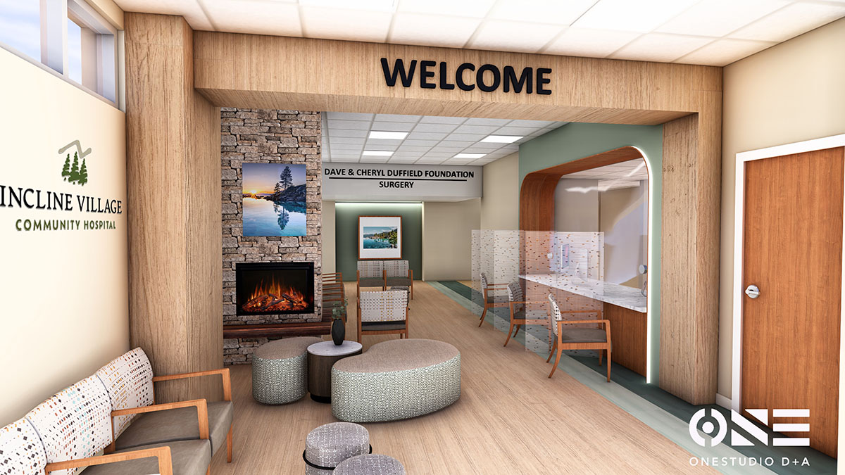 TFHD hospital lobby rendering