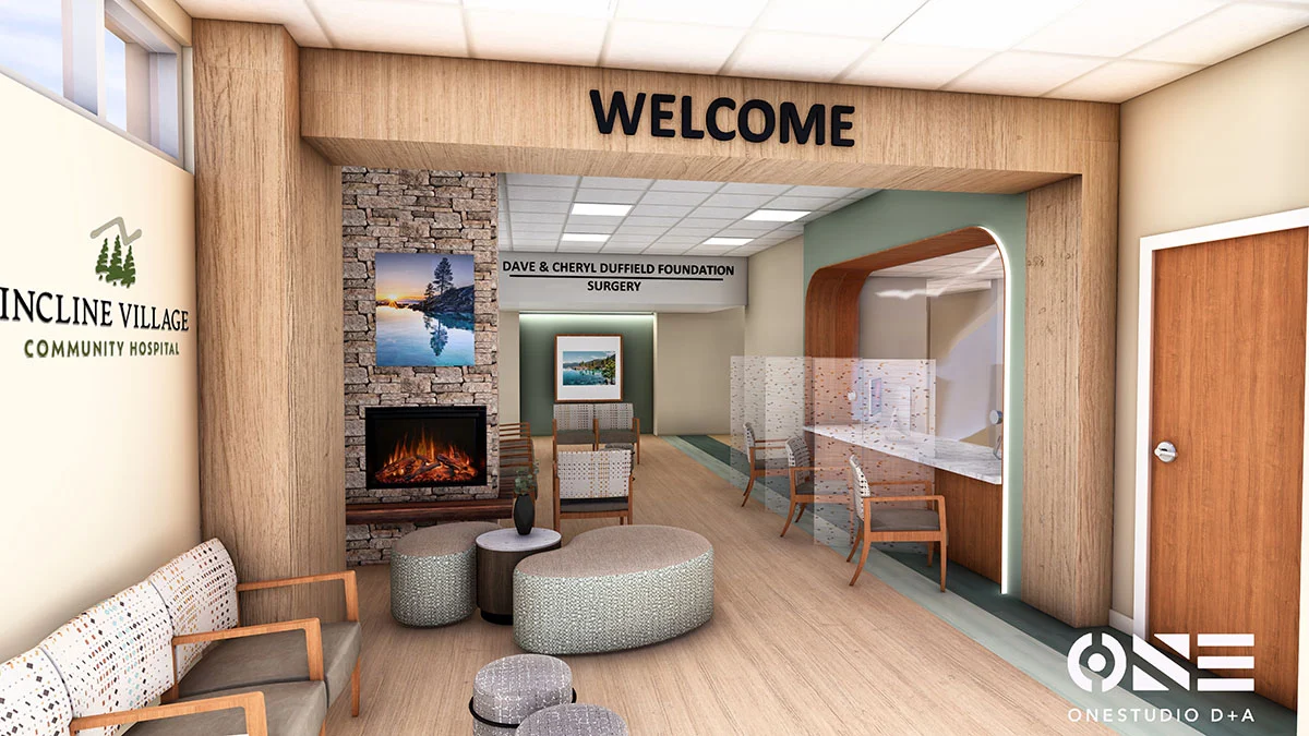 TFHD Lobby Rendering TFHD hospital lobby rendering
