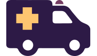 ambulance dark ambulance icon