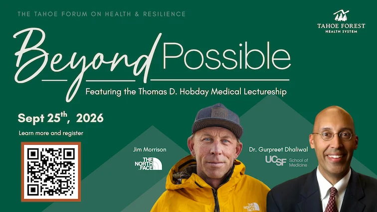 Beyond Possible banner with speakers Jim Morrison and Dr. Dhaliwal