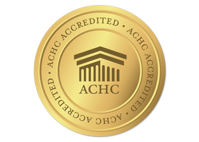 ACHC Accredited badge