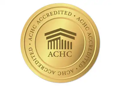 ACHC Accredited badge