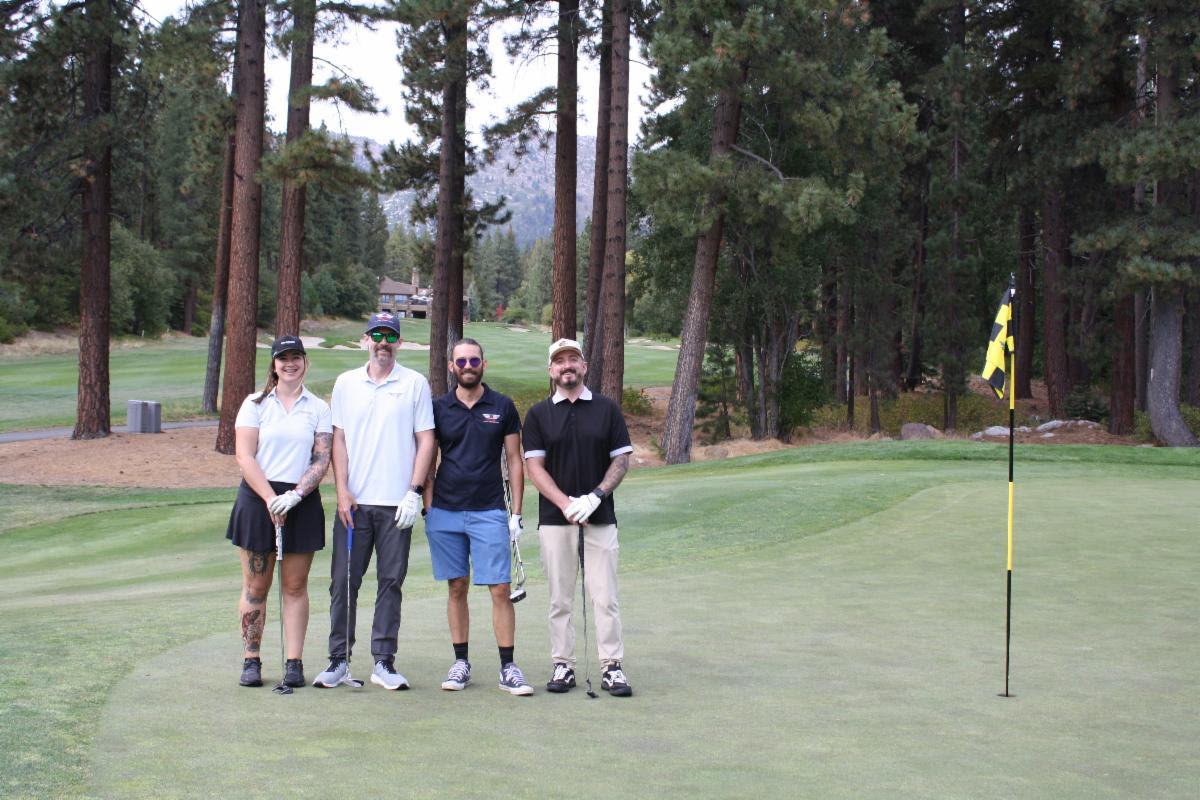 4 golfers