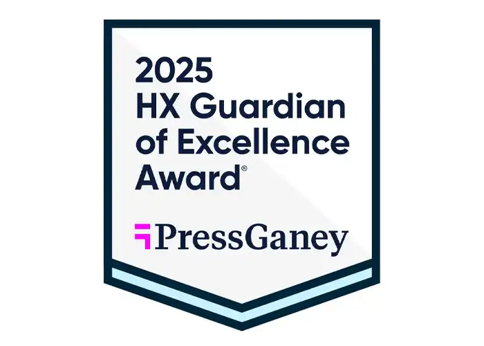 2025 Press Ganey Guardian of Excellence Award logo