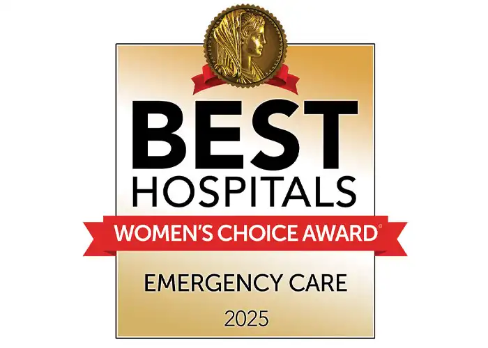 Best hospitals women's choice award emergency care 2025